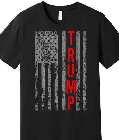 Trump American Flag T-Shirt