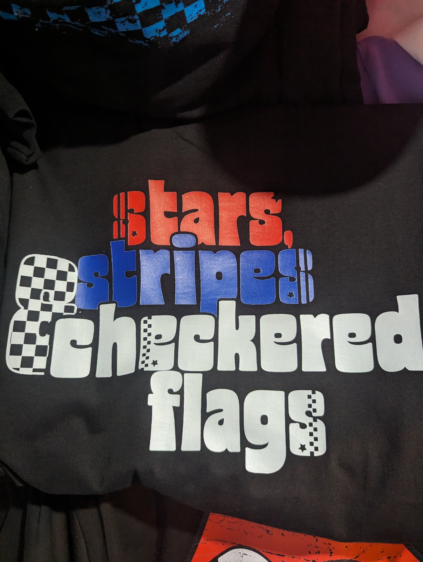 Stars Stripes Checkered Flags