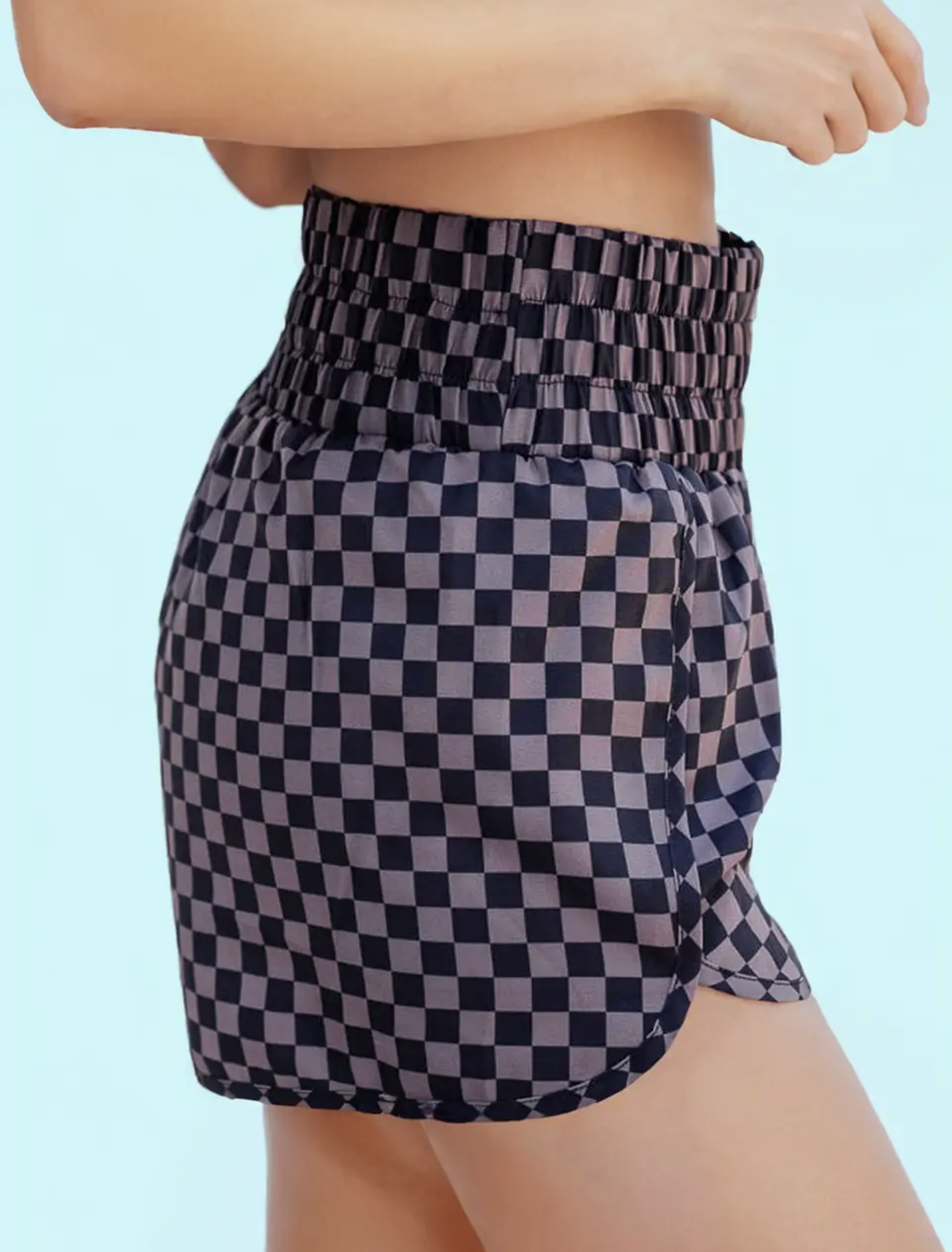 Leopard High Waisted Athletic Shorts