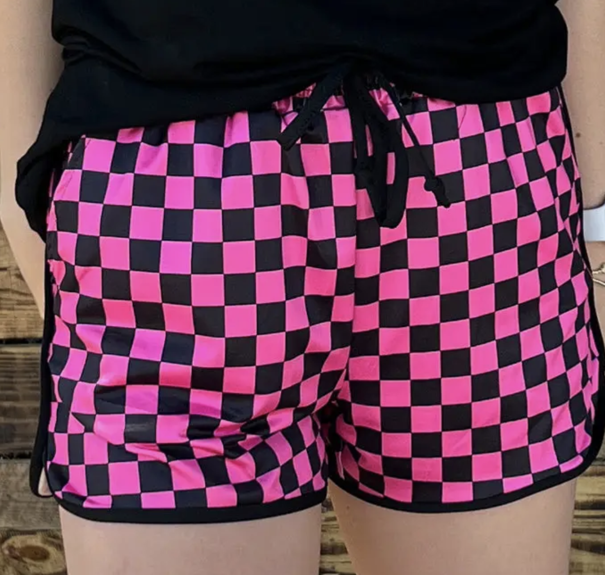 Checkered Pep Rally Shorts