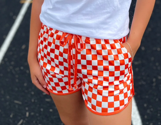 Checkered Pep Rally Shorts